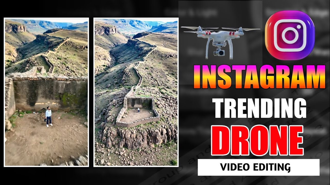 DRONE 📽️ Video Editing Instagram Trending Drone Video Editing Trending ...
