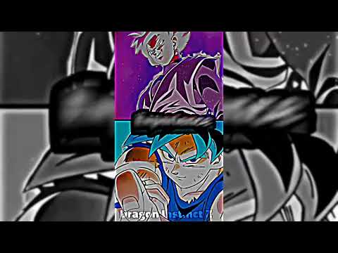 Goku Black Ssj Rose Vs Goku Ssj Blue | #edit