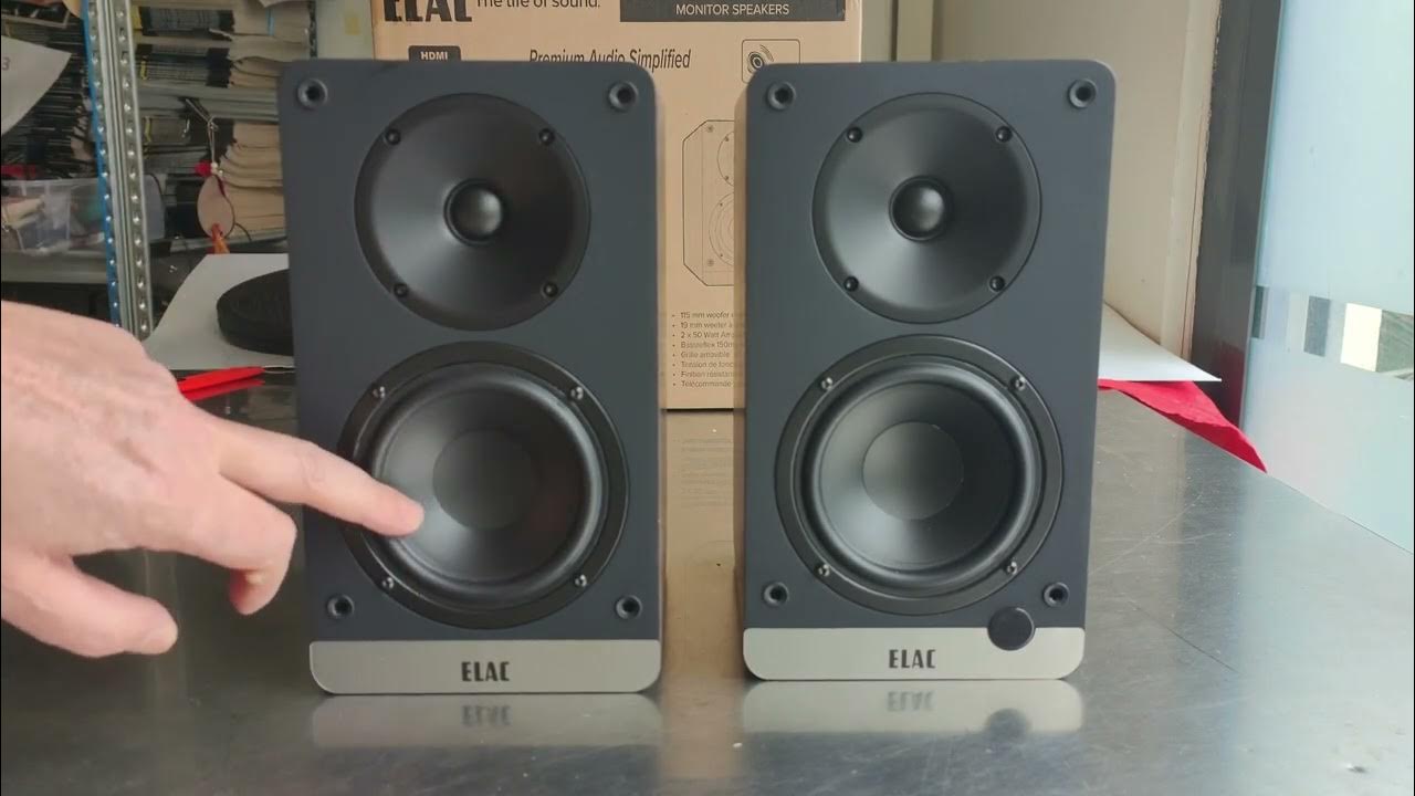 ELAC Debut ConneX DCB41 Powered Speakers | Deep unboxing and review ...