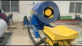 Hydraulic Decoiler with coil car in hubli