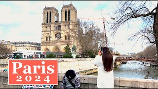 Paris, France 🇨🇵 - Long Walk In Paris 2024 | Paris 4K Ultra Hd | Paris 4K Hdr 60 Fps