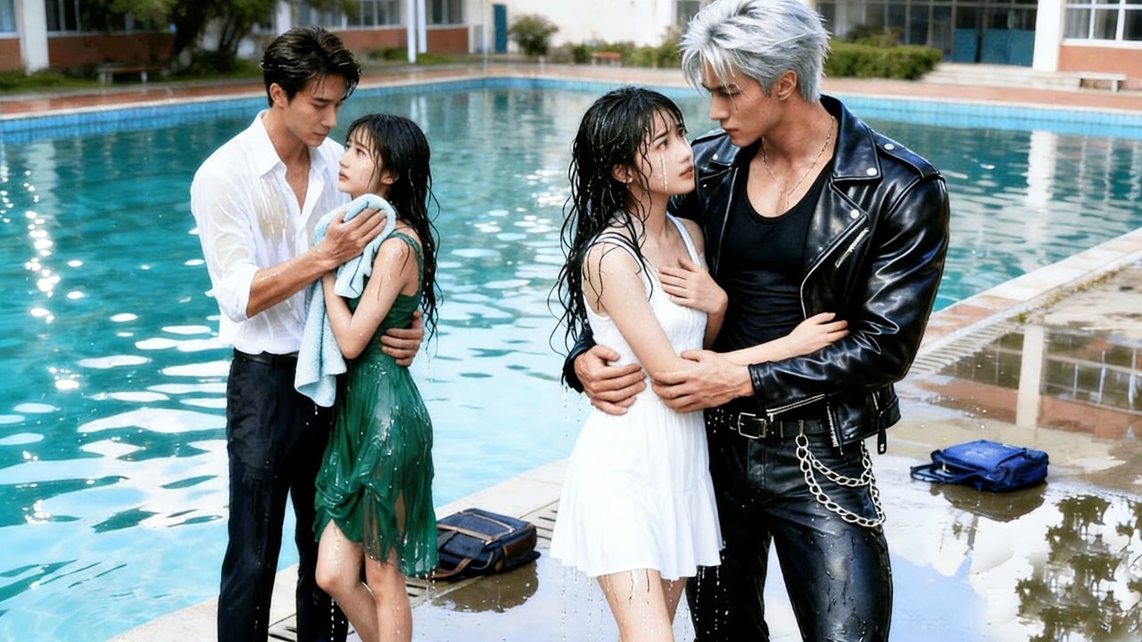 Koca, metresini korumak için onu buz havuzuna itti!Ancak CEO onu kurtarıp eve götürdü ve şefkatle!