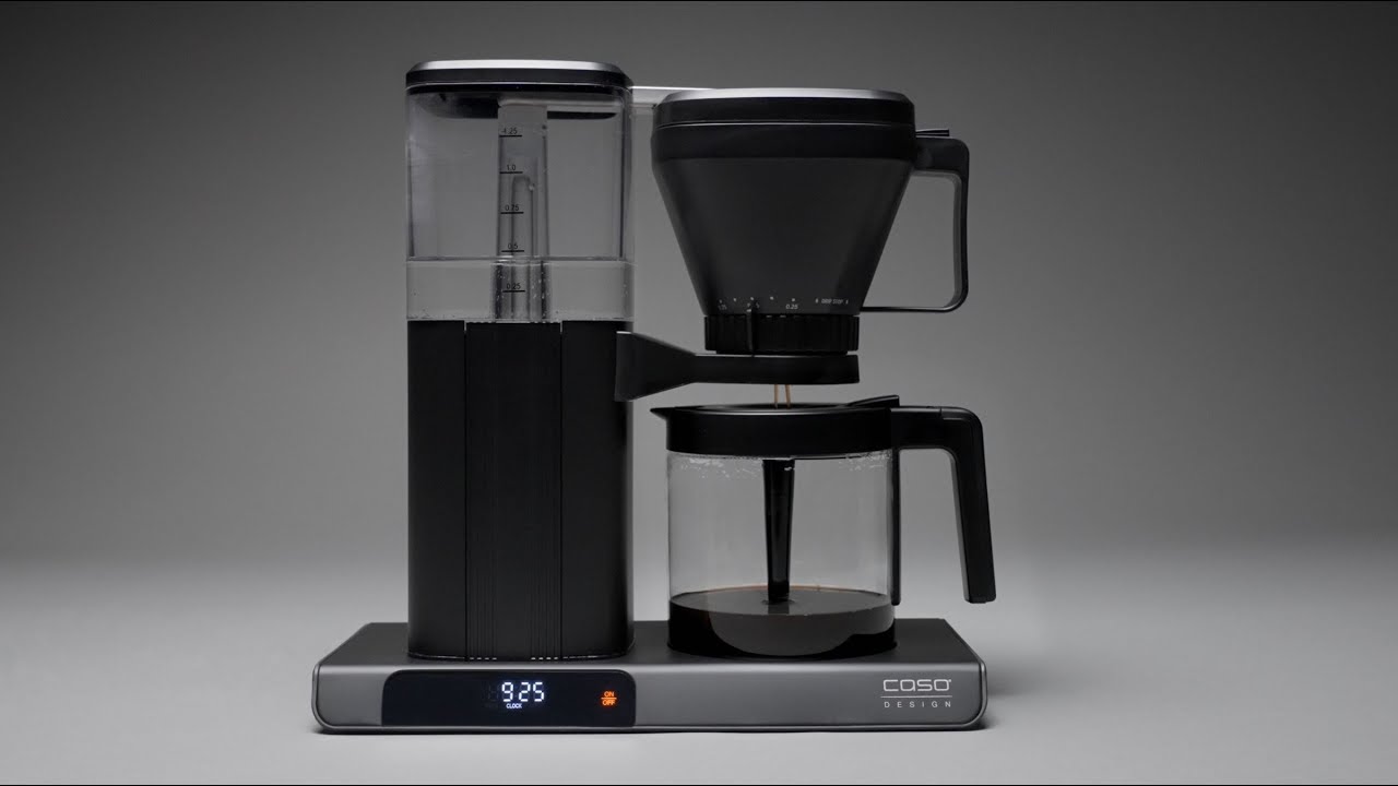 Aroma Sense Kaffeemaschine von CASO Design – Kaffee wie vom Barista