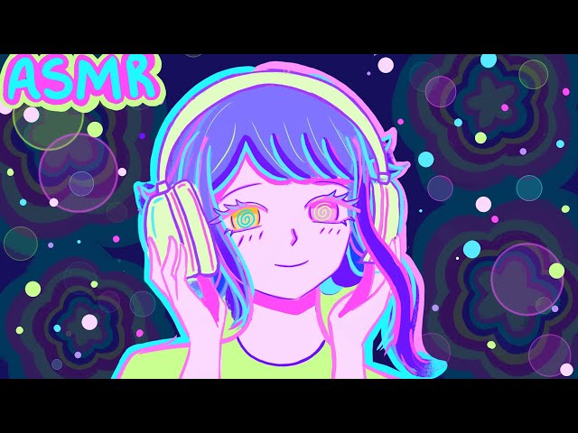 Te das un viajezote pero con ASMR 🌈🍄👁️✨(Sonidos con eco)