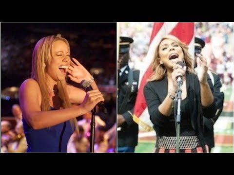 Tamar Braxton & Mariah Carey - Star Spangled Banner Duet