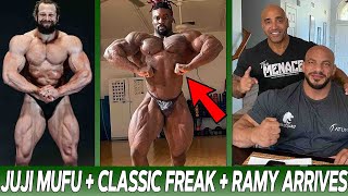 Juji Mufu 4 Weeks Out   Big Ramy Arrives   The Freakiest Classic Physique   Cbum & Ruff Diesel Video