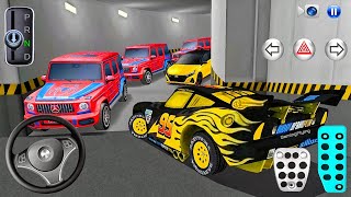 New Black McQueen car Stuck in Parking Garage - 3D Driving Class - Car Game - 3D Driving Class 2026 screenshot 4