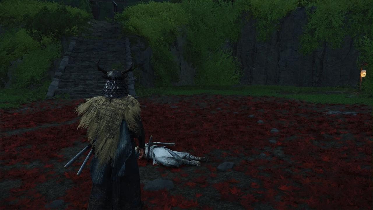 Jin Sakais Grave!!!! Ghost of Yōtei Easter  Egg