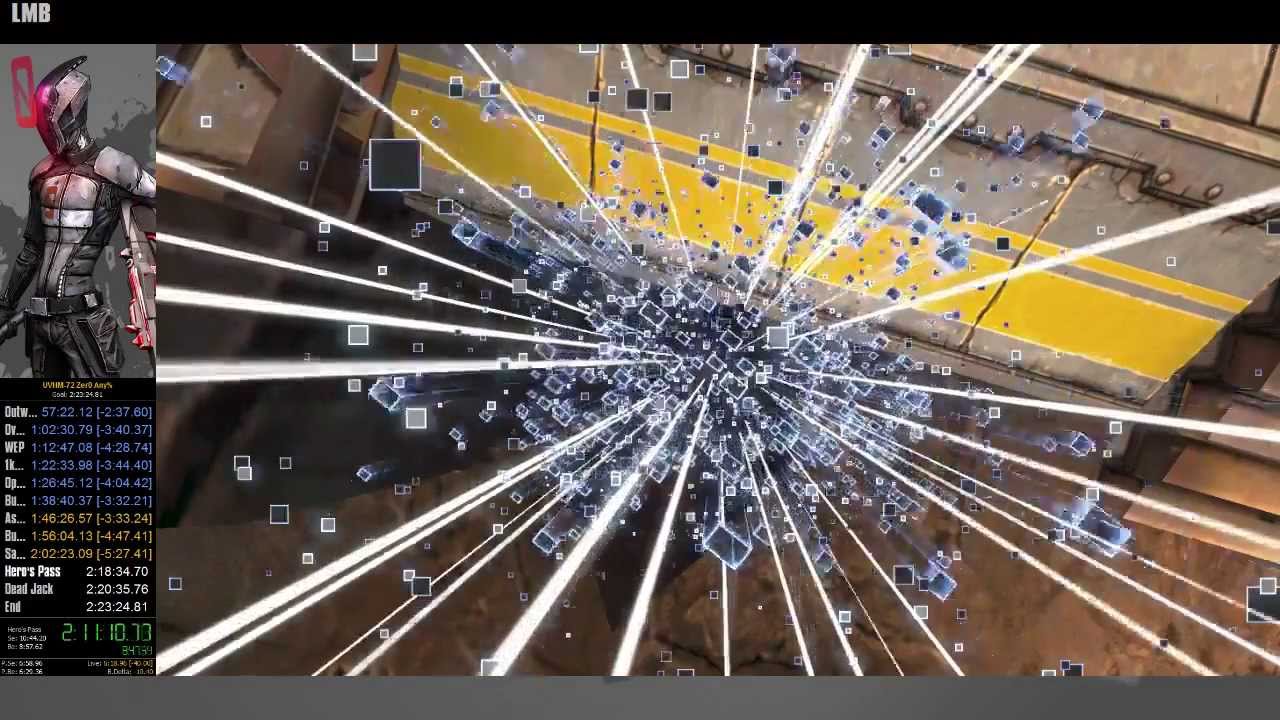 Borderlands 2 Speedrun UVHM-72 (Zer0) Any% in 