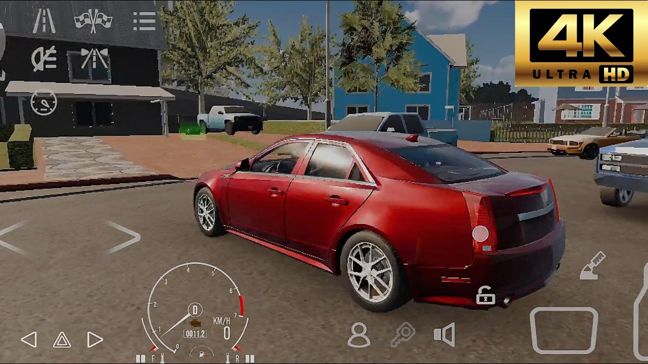Cadillac CTS-V, Driving to the Airport 🛫 😎| Car Parking Multiplayer Mobile