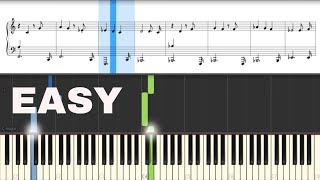 Video thumbnail of "Adios Amigo - Jim Reeves - Piano EASY - Sheet Music - COUNTRY"