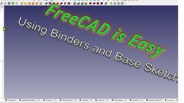FreeCAD Using A Master Sketch