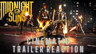 Marvels Midnight Suns - Cinematic Trailer Reaction - Summer Game Fest 2022