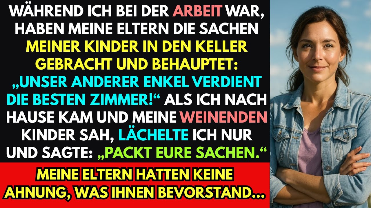 Meine Eltern warfen meine Kinder raus für ihr ‚goldenes‘ Enkelkind – aber sie wussten nicht …