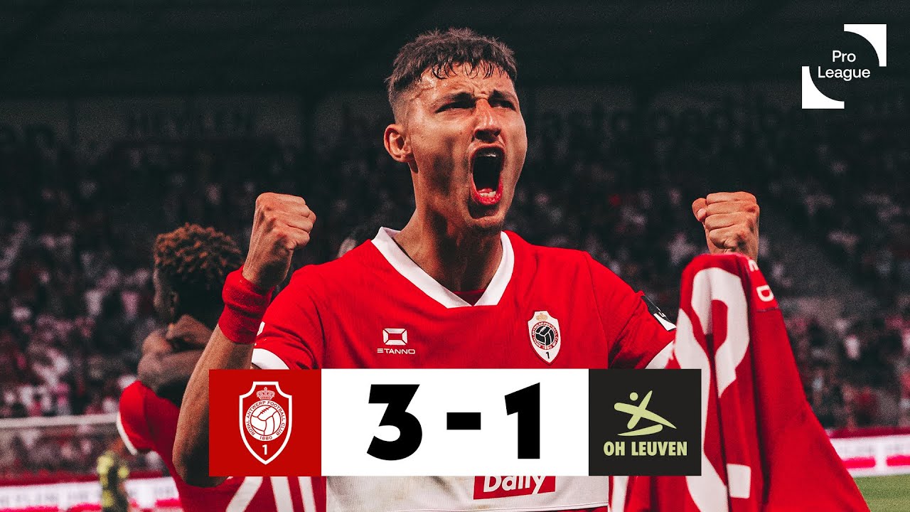 HIGHLIGHTS I R ANTWERP FC 3-1 OH LEUVEN I 