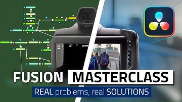 Better than After Effects? Incredible FUSION VFX Compositing Masterclass - DaVinci Resolve