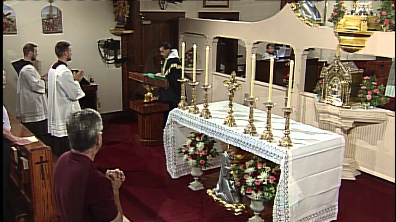 Daily Catholic Mass - 2015-11-02 - Fr. Miguel - YouTube