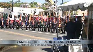 Hundreds gather in Prescott to remember fallen Granite Mountain Hotshots