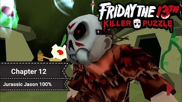 Friday The 13th Killer Puzzle - Chapter 12 - Jurassic Jason - 100% Walkthrough