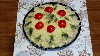 Очень вкусный Салат с вешенками и курицей Очень вкусный Салат с вешенками и курицей