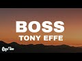 Tony Effe - BOSS (Testo/Lyrics)