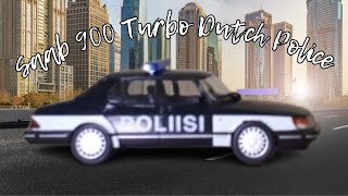 Saab 900 Turbo Dutch Police Edition: Review of 1/43 DeAgostini Scale Diecast Models