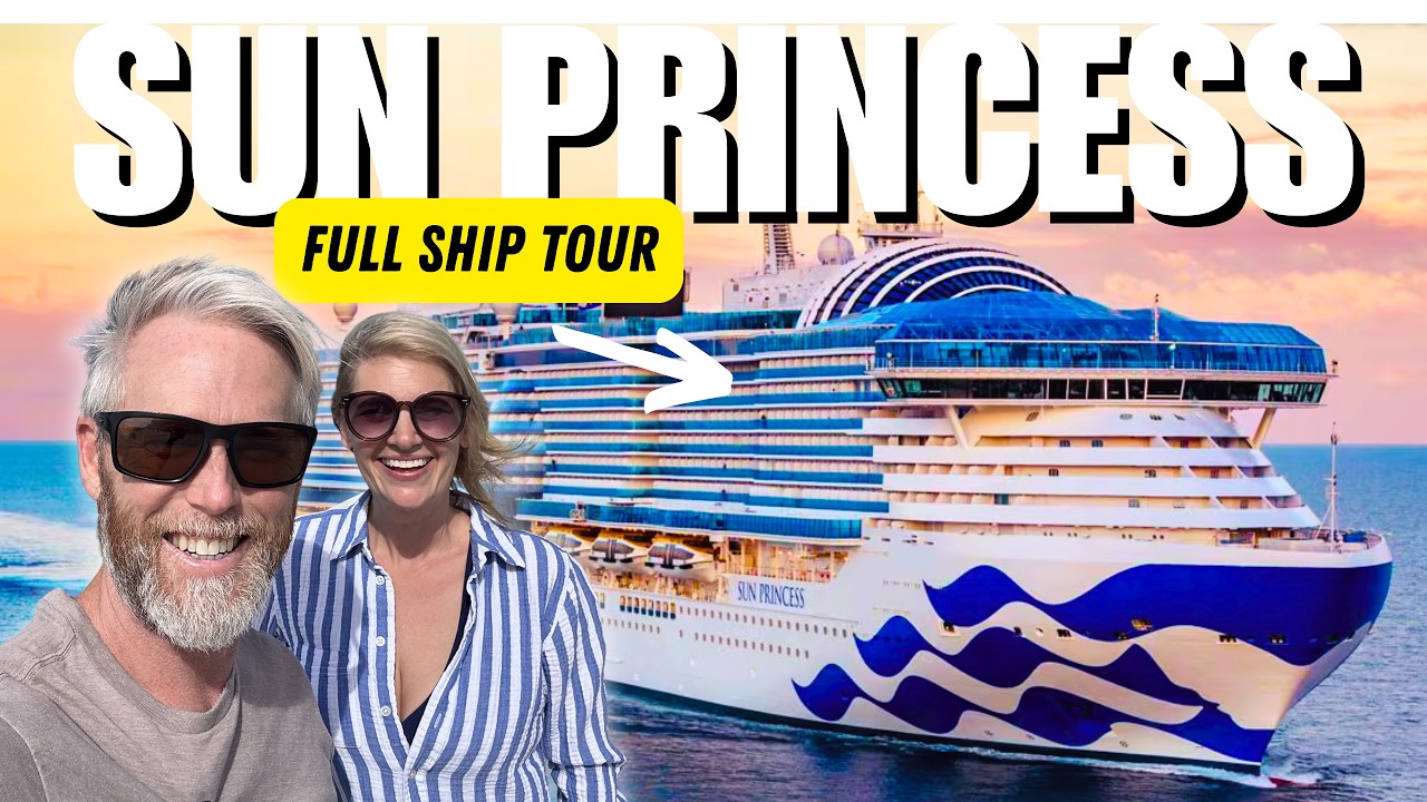 Sun Princess FULL Ship Tour | Every Deck, Restaurant & Hidden Spot!