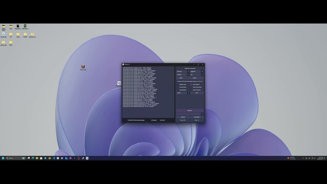 How to install/update ColourVS for Oneplus device