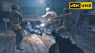 Eviction | Germany 1945 | Ultra High Graphics Gameplay [4K 60Fps Uhd] Call Of Duty World At War