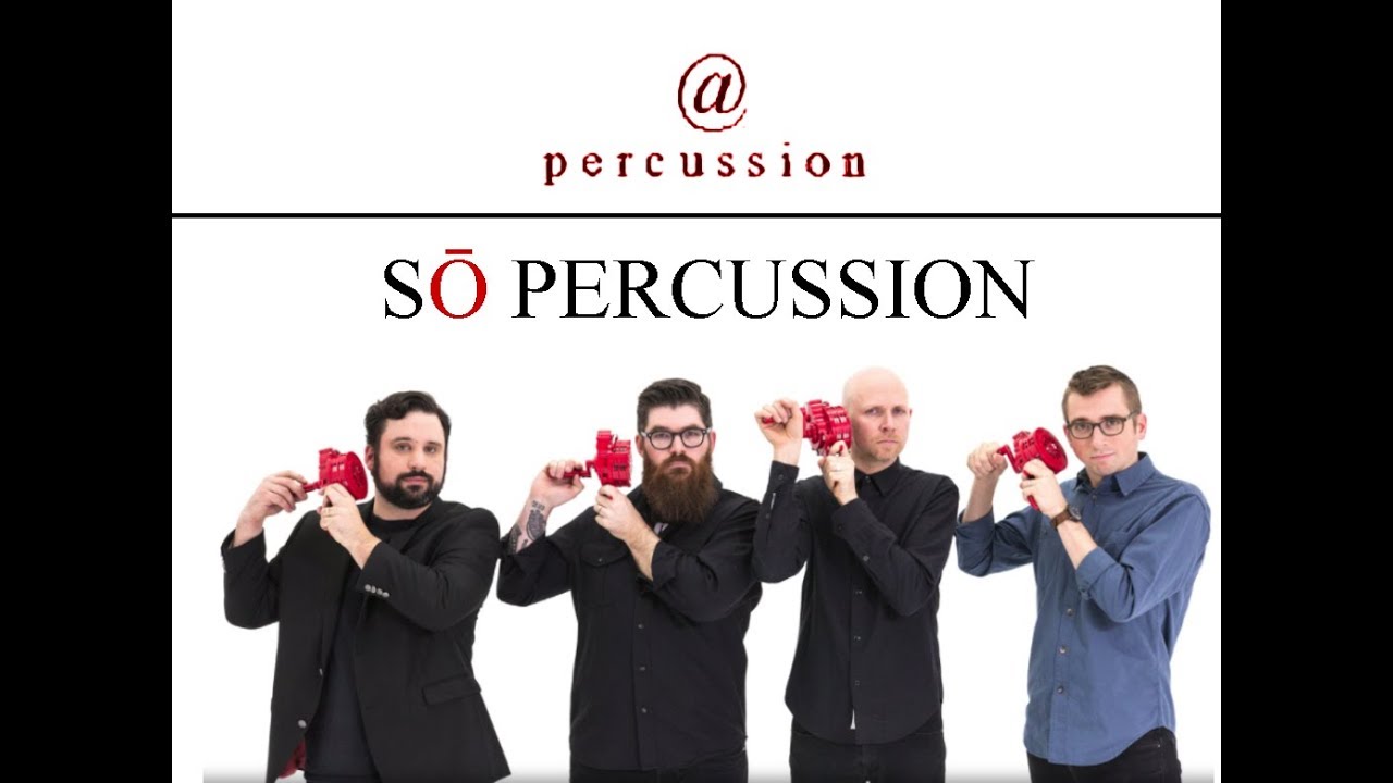The @ Percussion Podcast   ep 130 with SO Percussion