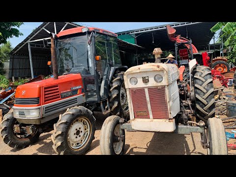 Video David 990, Yanmar F535, Kubota ZL1-255 hàng hệ cập bến... - youtube