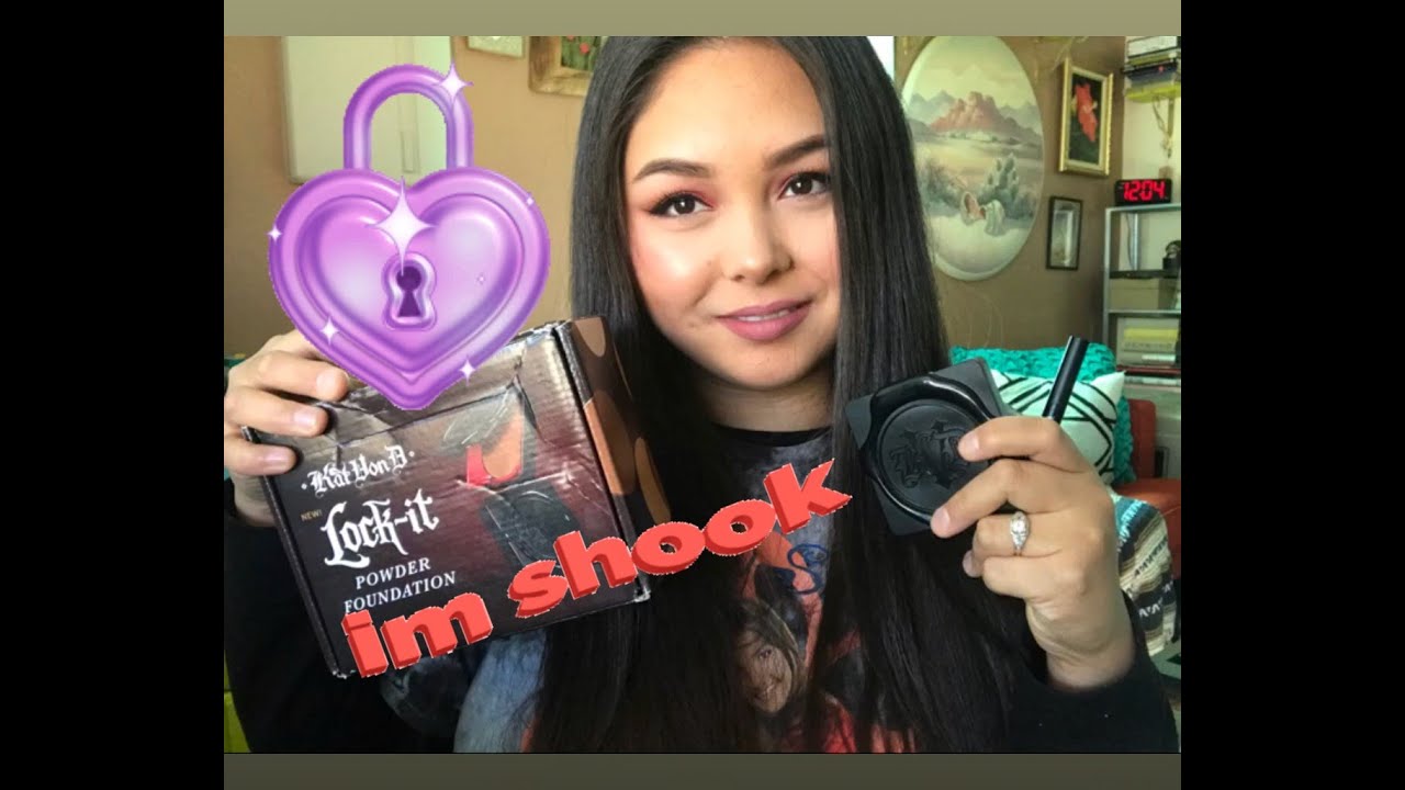NEW Kat Von D Lock-It Foundation & Tattoo Liner Review and Demo