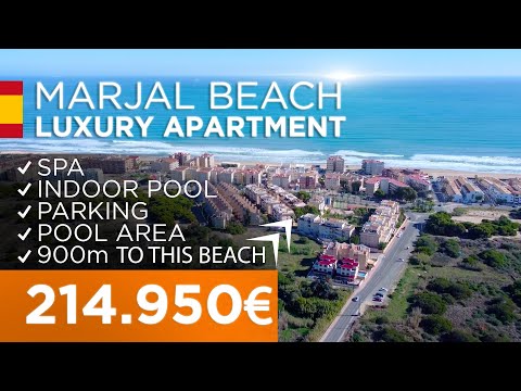 ? LUXURY OFFER ? Luxurious ground floor apartment in the prestigious Residence Marjal Beach in Spain