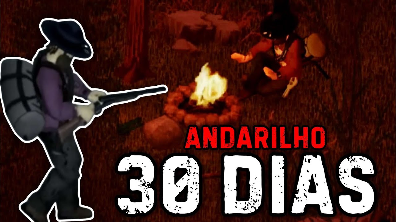 TENTEI SOBREVIVER POR 30 DIAS COMO ANDARILHO NO PROJECT ZOMBOID B42