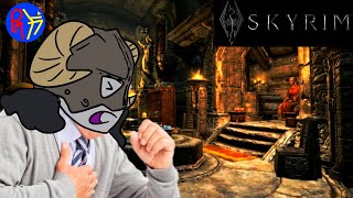 Nearly Choking To Death | The Elder Scrolls V: Skyrim Part 28