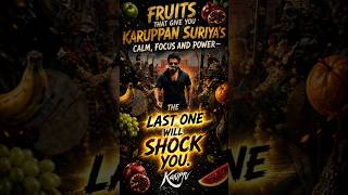 3 fruits that give you Karuppan Suriya's focus and power #health#sugarcontrol#actorsurya #sugarfree
