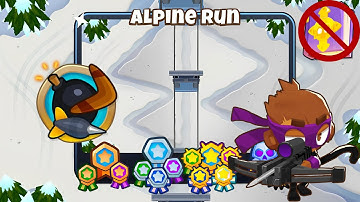 Alpine Run [Primary Monkeys Only] Guide | No Monkey Knowledge | BTD 6 (2023 Updated)