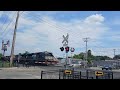 Sunday Afternoon in Swanton Ohio FT. TWO SD70ACU'S KCS Grey Ghost and Friendly Crews