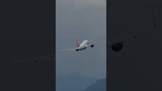 A320 Neo Takeoff from the World’s Most Challenging Airport - Paro Bhutan!