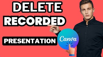 How To Delete Recorded Presentation In Canva