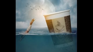 Photoshop Photo editing | Cofee Cup Manipulation  |  Faisal Peradiyur screenshot 4