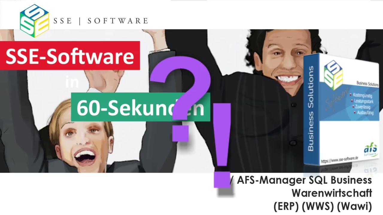 AFS-Manager SQL Business (ERP) (WWS) (Wawi)