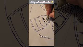 Simple Mandala Design for Beginners....🌿#shortsfeed #viralshort #doodleart #youtubeshorts#shorts#yt