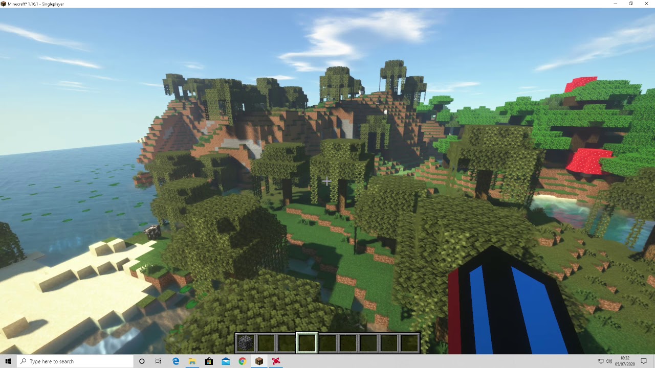 Minecraft Shaders benchmarking Ryzen 3200g rx 570