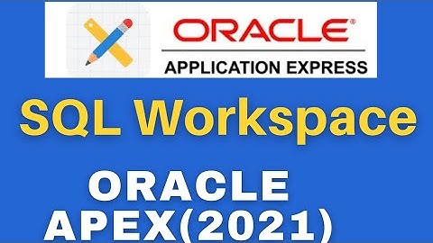 How to run SQL Commands Online| Introduction to Oracle APEX| Tutorial on Oracle APEX 🔥🔥🔥🔥