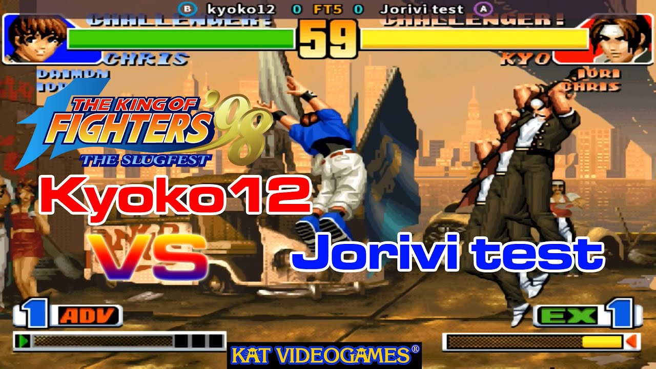 The King Of Fighters 98 - Kyoko12 Vs Jorivi test