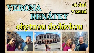 9. ITÁLIE V OBYTNÉ DODÁVCE | Cestujeme - BENÁTKY A VERONA se psem obytnou dodávkou 16 DNÍ 7 ZEMÍ