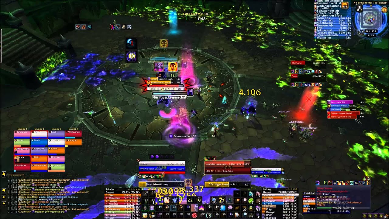 Ave Letum vs. Xhul'horac  17man HEROIC