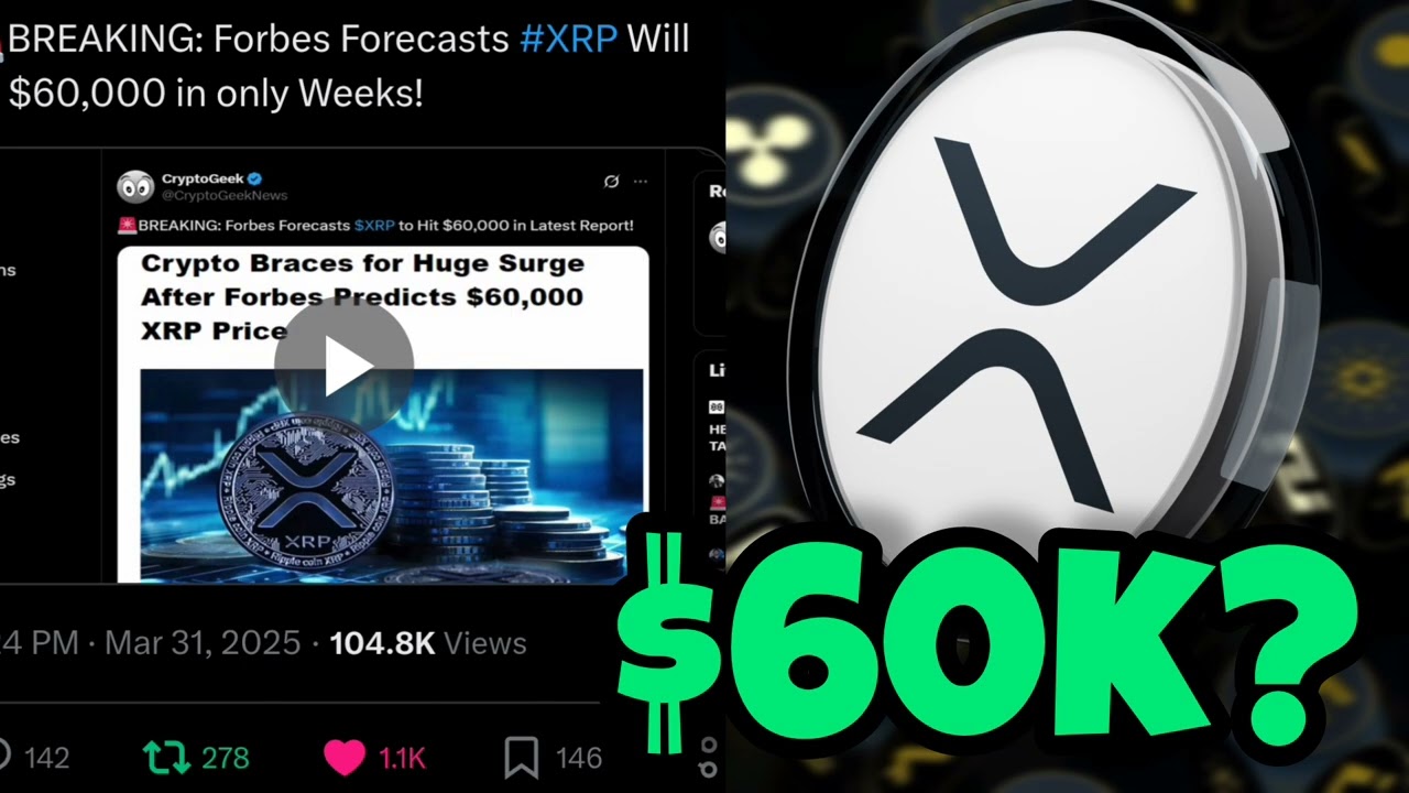 Breaking Forbes Prediction $60,000 en Weeks! What? #xrpripple