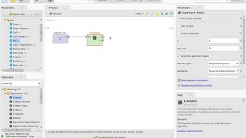 K means Clustering using Rapid Miner Studio